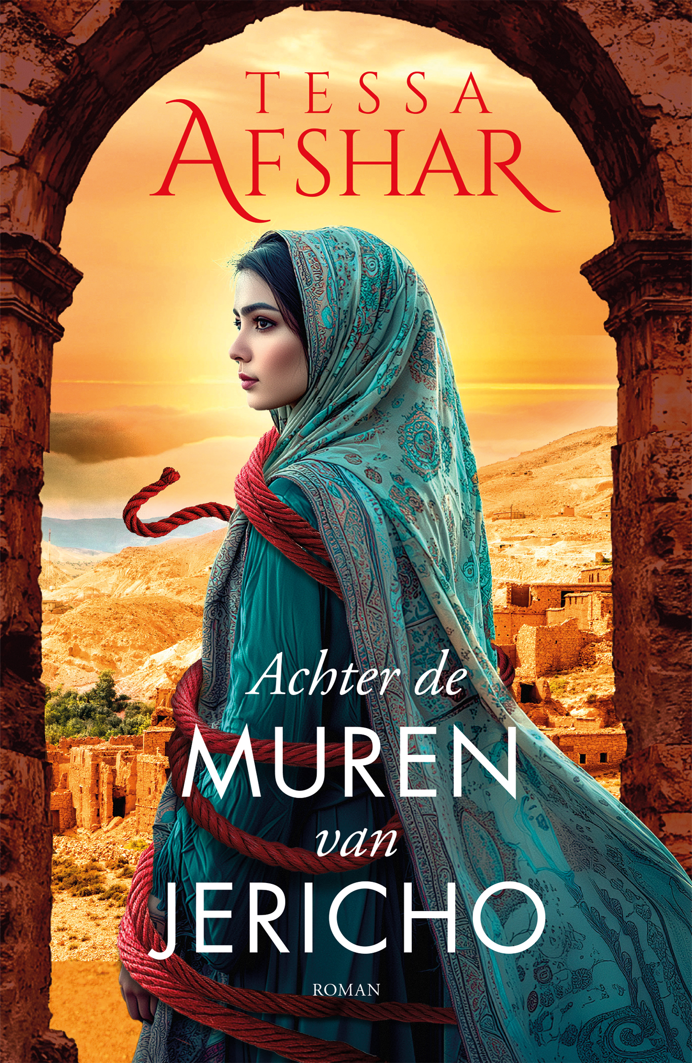 Omslag van Achter de muren van Jericho