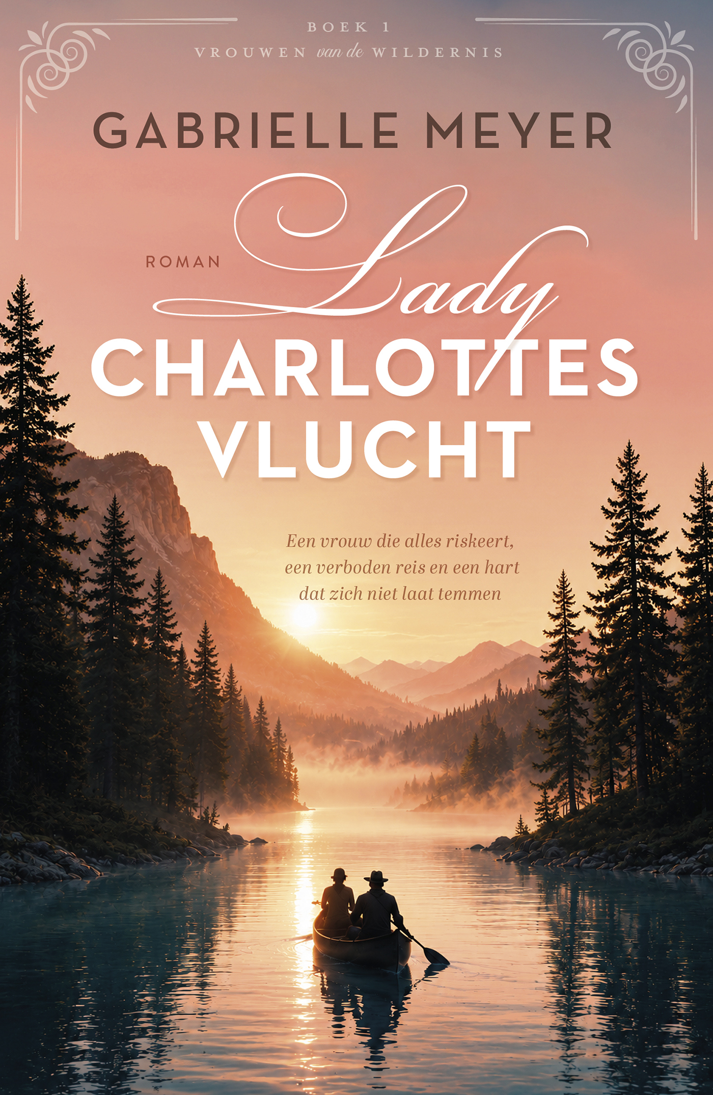Omslag van Lady Charlottes vlucht
