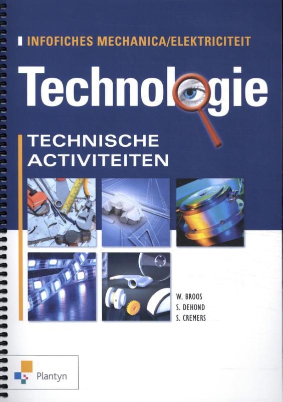 Omslag van Infofiches technische activiteiten/technologie