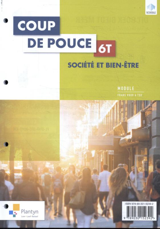 Omslag van Coup de Pouce 6 T Société et bien-être