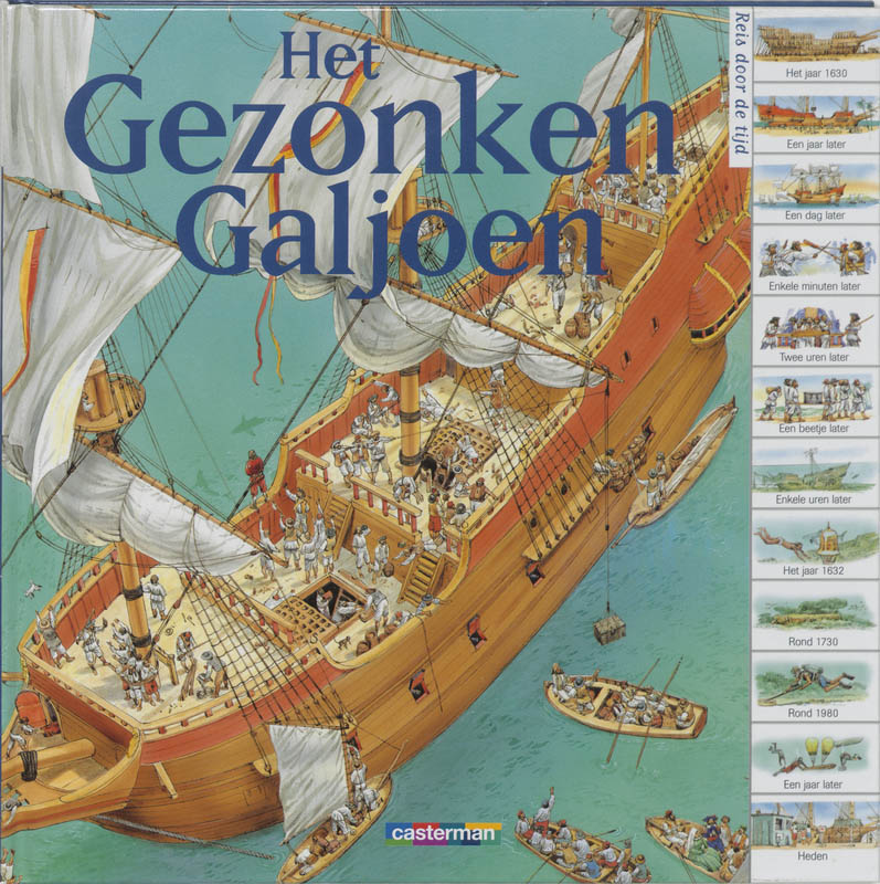 Omslag van Het gezonken galjoen