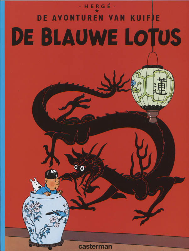 Omslag van De blauwe lotus