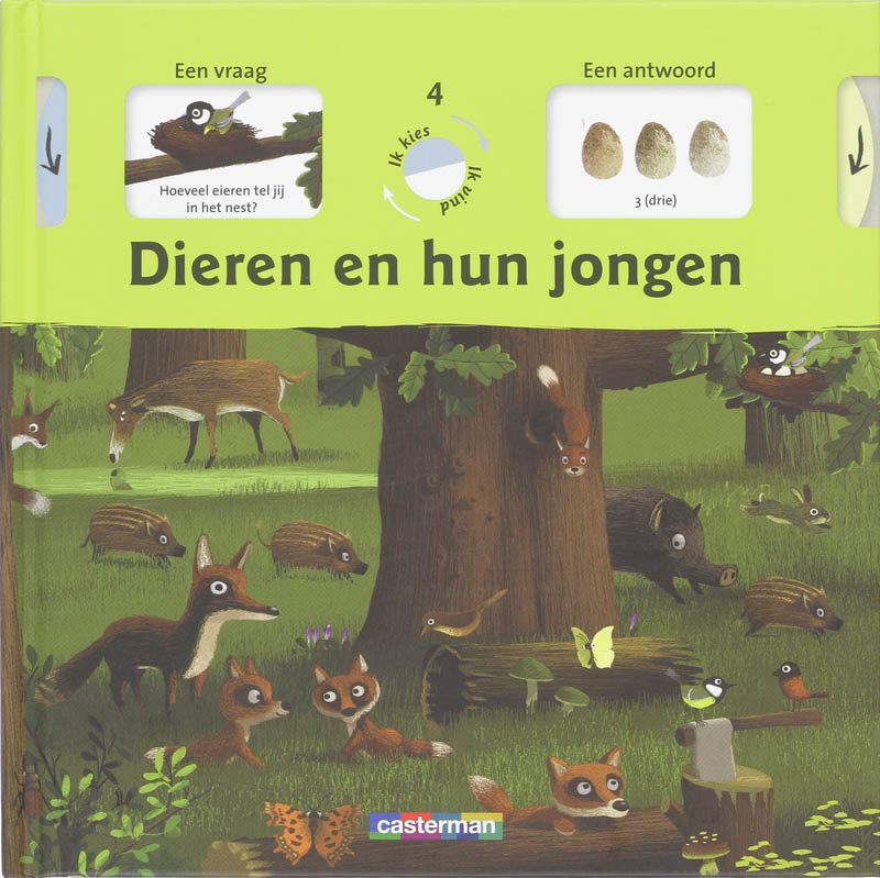 Omslag van 4 Dieren en hun jongen