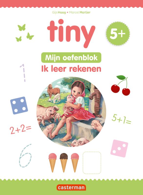 Omslag van Tiny oefenblok - Ik leer rekenen 5+