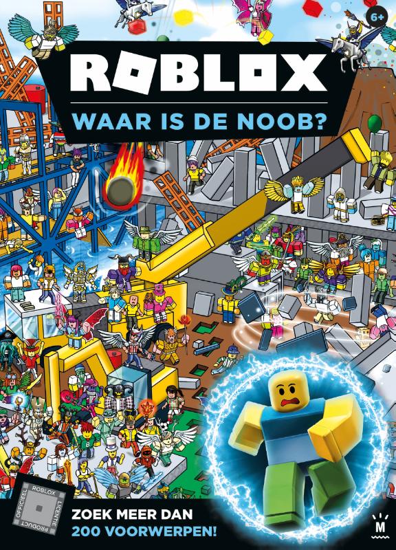 Omslag van Roblox Waar is de Noob