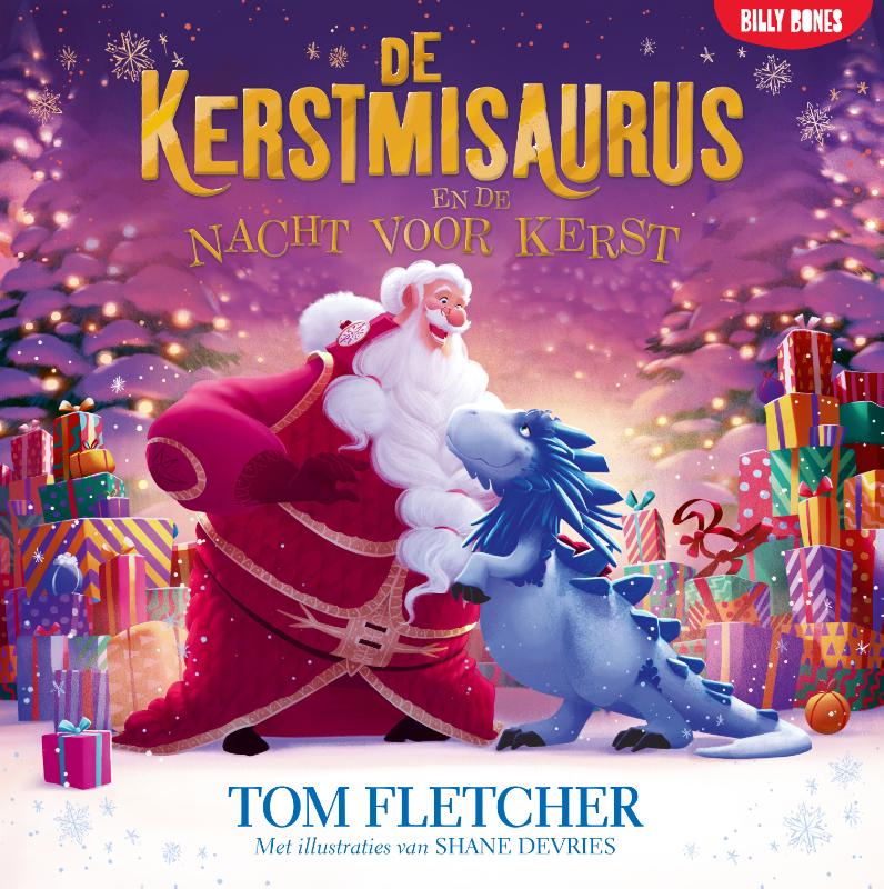 Omslag van De Kerstmisaurus en de nacht voor de kerst