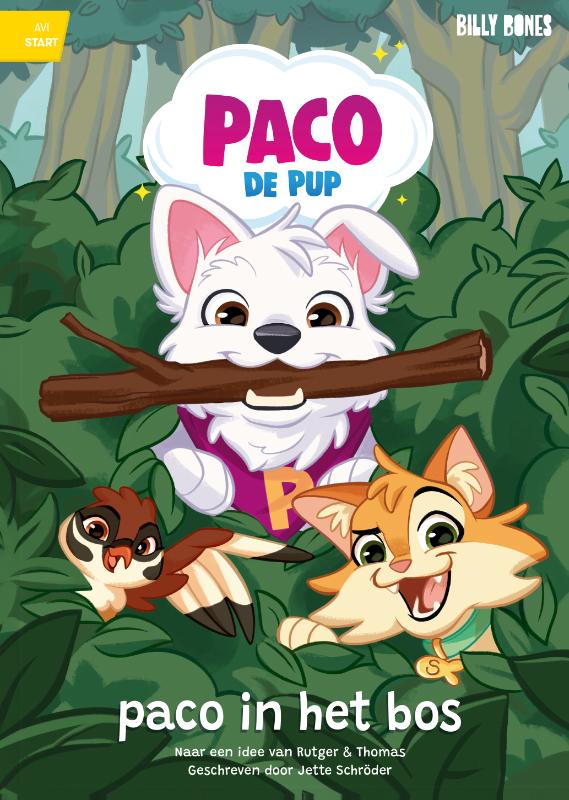 Omslag van Ik lees met Paco de Pup - avi start
