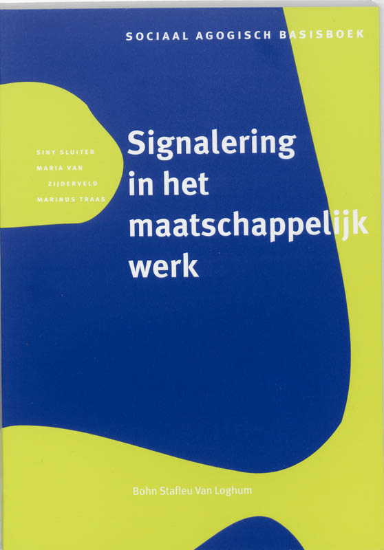 Omslag van Signalering in het maatschappelijk werk