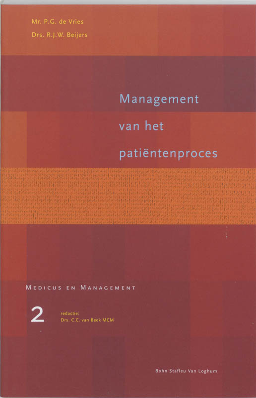 Omslag van Management van het patientenproces