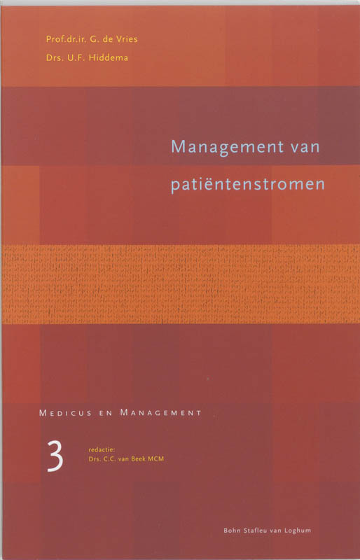 Omslag van Management van patientenstromen