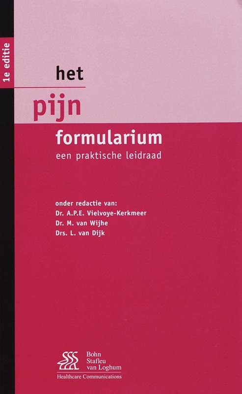 Omslag van Het Pijn Formularium
