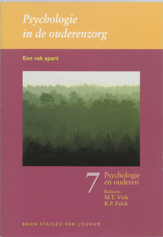 Omslag van Psychologie in de ouderenzorg