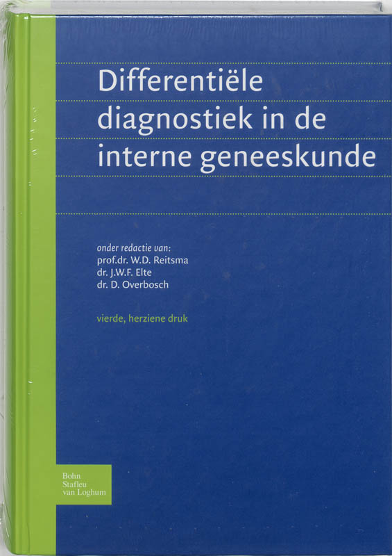Omslag van Differentiele diagnostiek in de interne geneeskunde