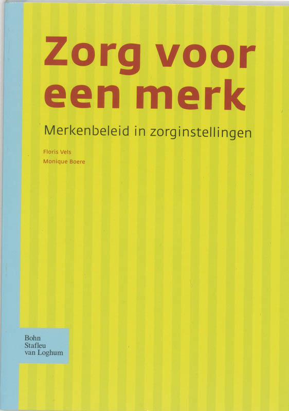 Omslag van Zorg voor een merk