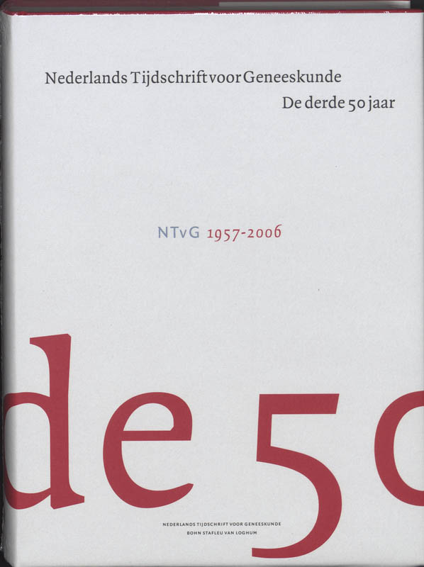 Omslag van Nederlands Tijdschrift voor Geneeskunde 1957-2006