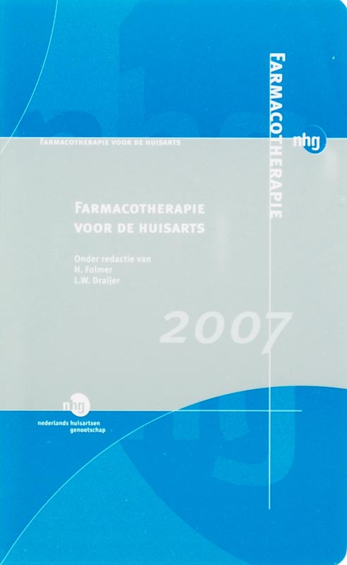 Omslag van Farmacotherapie voor de huisarts