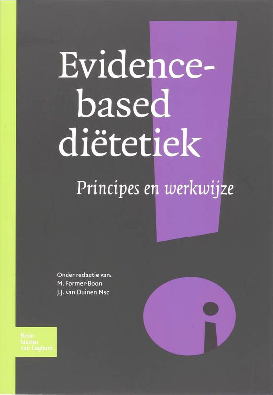 Omslag van Evidence based dietetiek