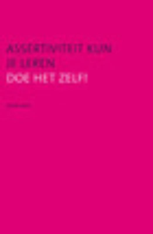 Omslag van Assertiviteit kun je leren