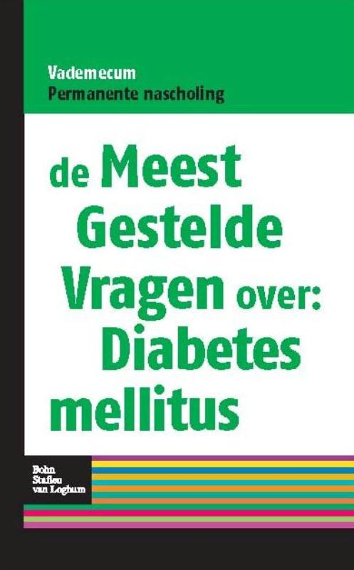 Omslag van Meest gestelde vragen over diabetes mellitus