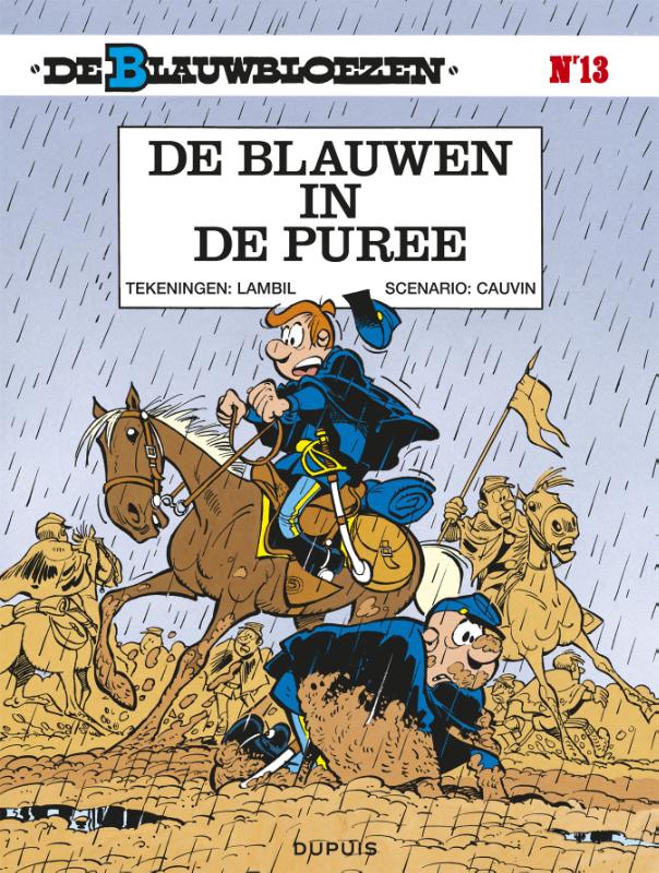 Omslag van Blauwen in de puree