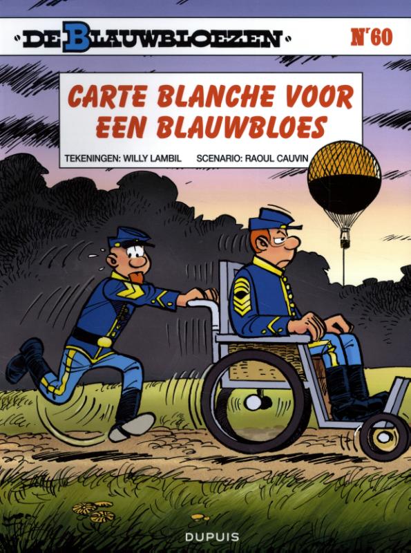 Omslag van Carte blanche voor een blauwbloes
