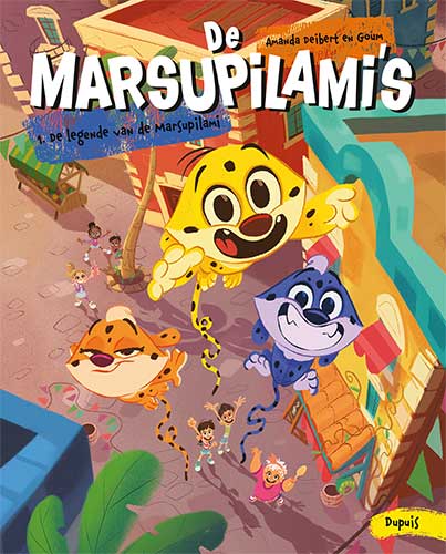 Omslag van De legende van de Marsupilami