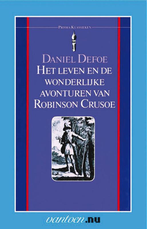 Omslag van Het leven en de wonderlijke avonturen van Robinson Crusoe