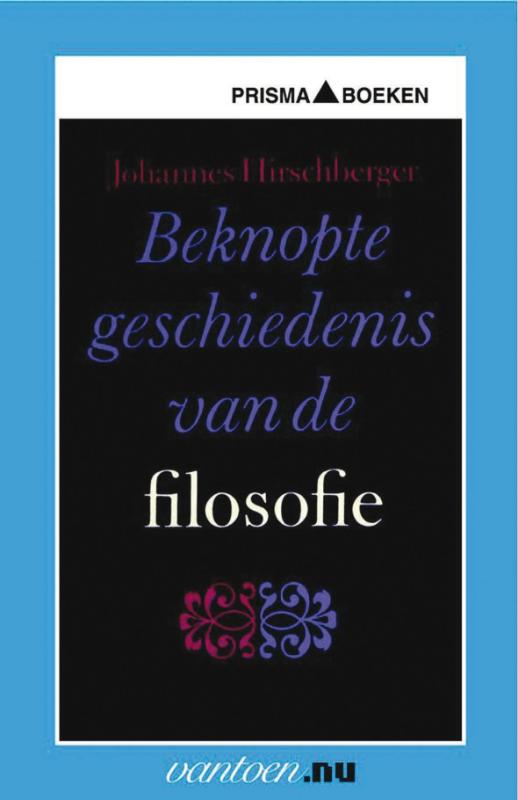 Omslag van Beknopte geschiedenis van de filosofie