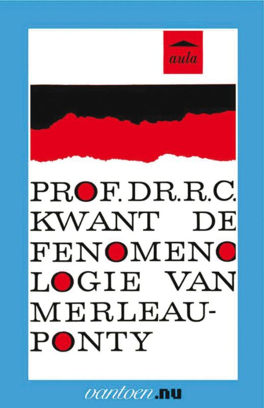 Omslag van Fenomenologie van Merlaeu-Ponty