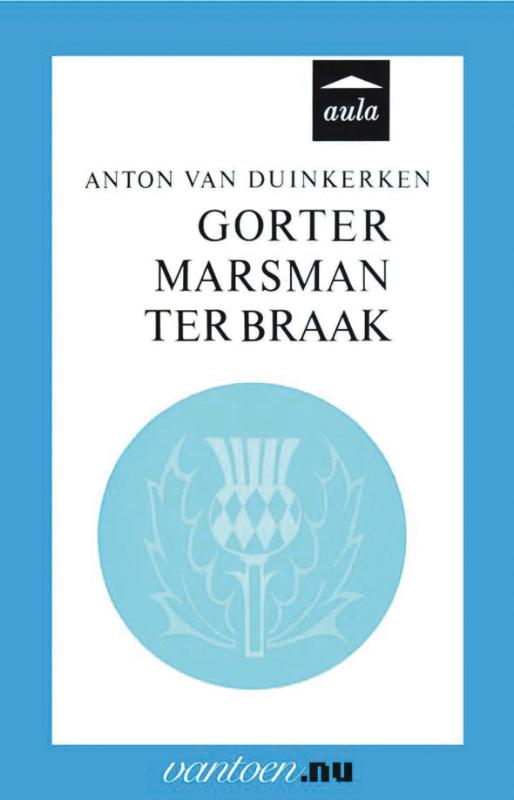 Omslag van Gorter, Marman, Ter Braak