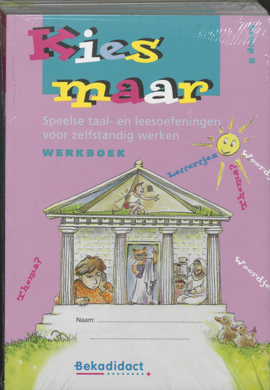 Omslag van Kies maar Werkboek