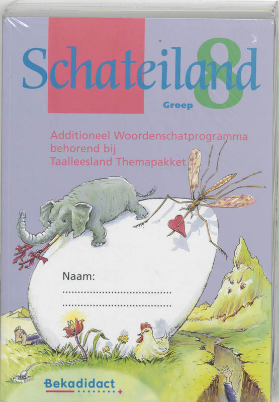 Omslag van Schateiland werkboek