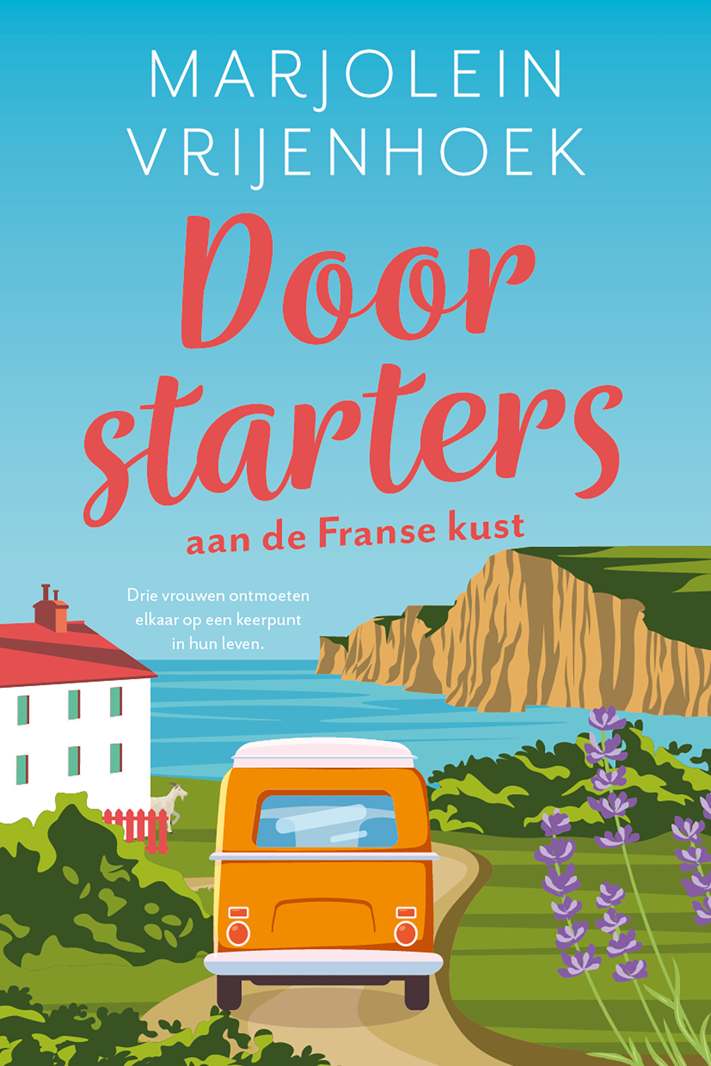 Omslag van Doorstarters aan de Franse kust
