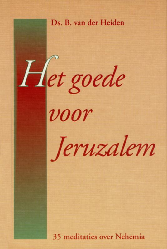 Omslag van Het goede voor Jeruzalem