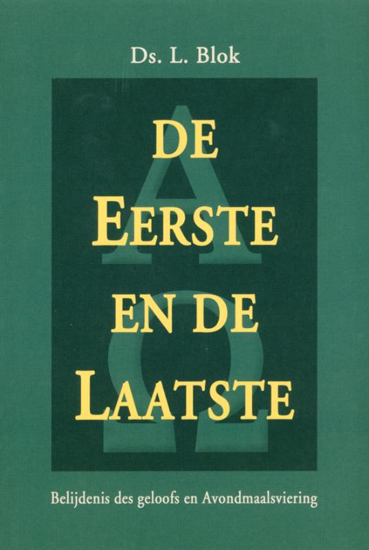 Omslag van De Eerste en de Laatste
