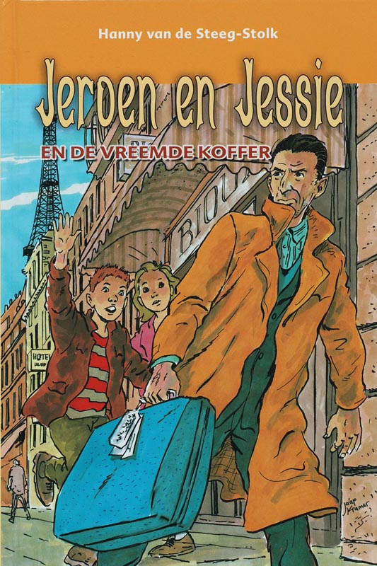 Omslag van Jeroen en Jessie en de vreemde koffer