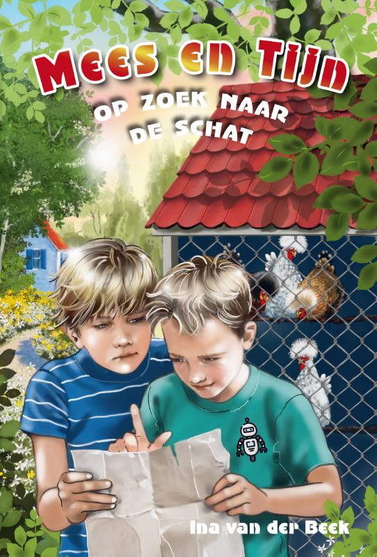 Omslag van Mees en Tijn op zoek naar de schat
