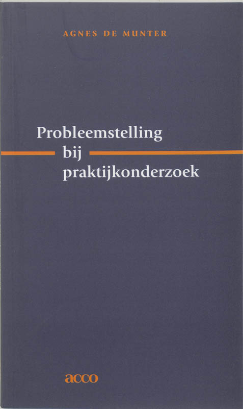 Omslag van Probleemstelling bij praktijkonderzoek