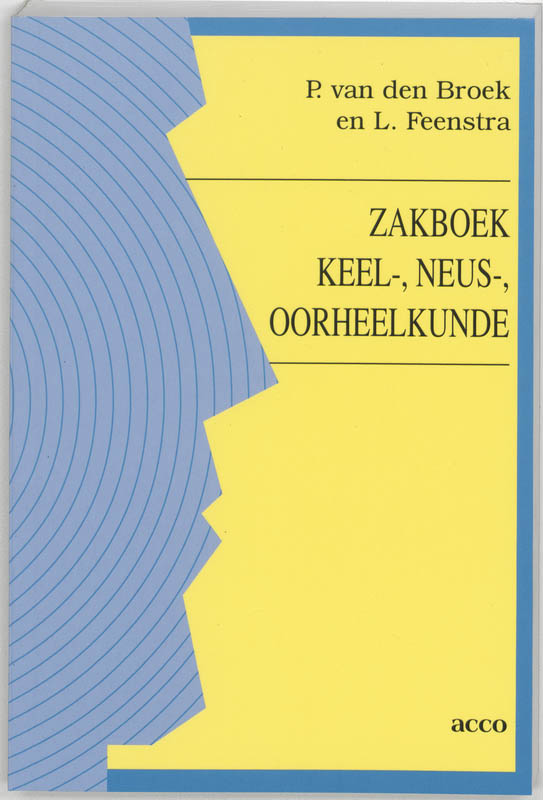 Omslag van Zakboek keel-, neus- en oorheelkunde