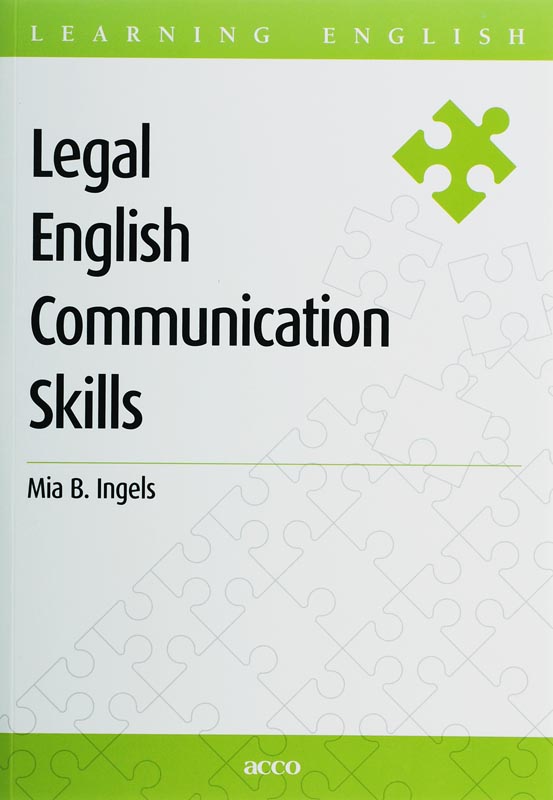 Omslag van Legal English communication skills