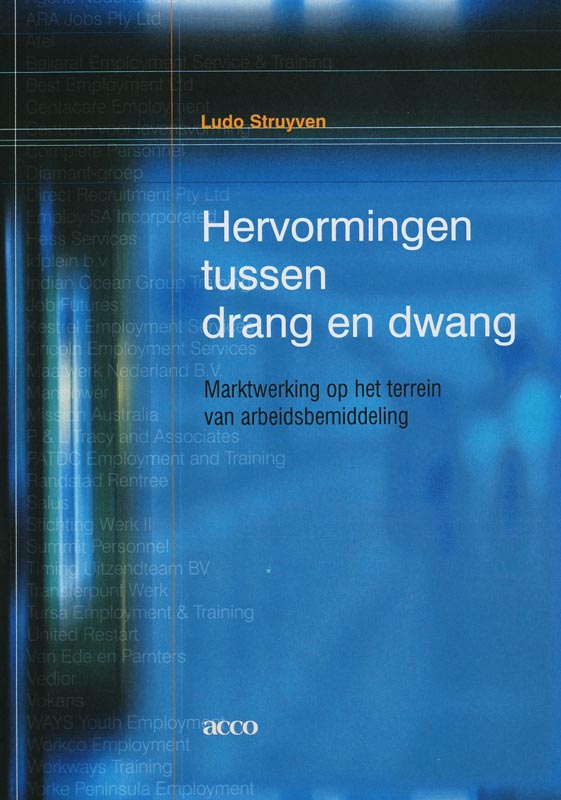 Omslag van Hervormingen tussen drang en dwang
