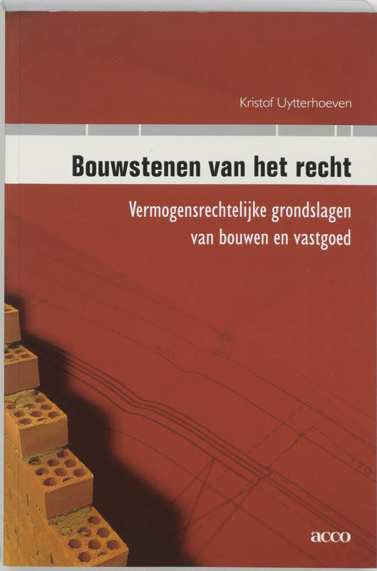 Omslag van Bouwstenen van het recht