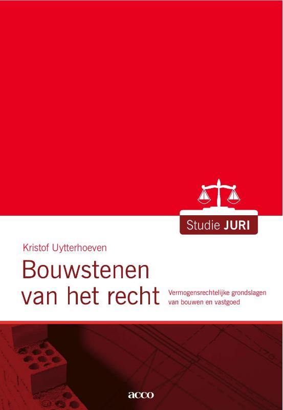Omslag van Bouwstenen van het recht
