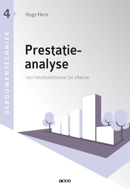 Omslag van Prestatieanalyse: van houtskelet tot afbouw