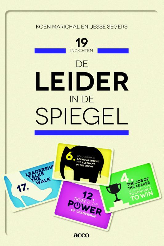 Omslag van De leider in de spiegel