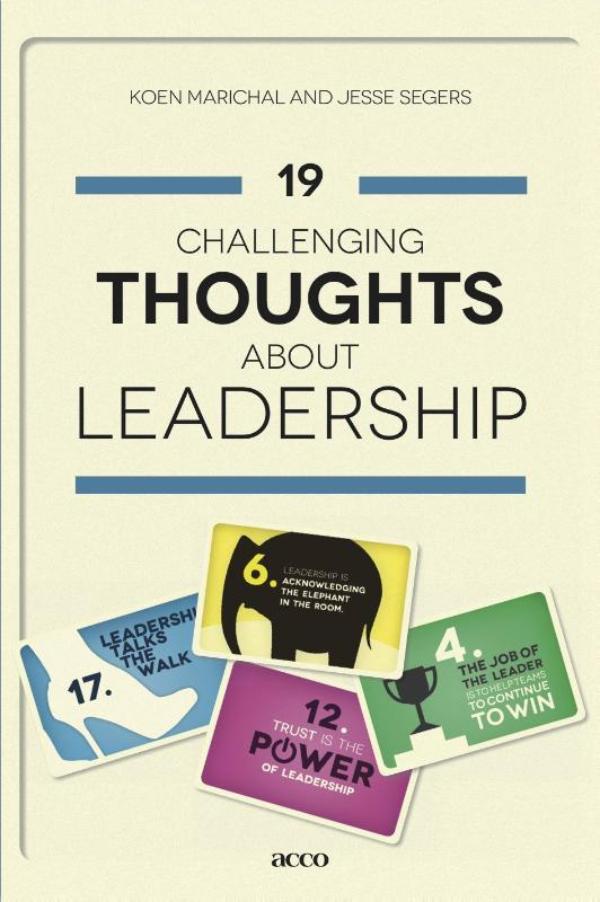 Omslag van 19 challenging thoughts about leadership