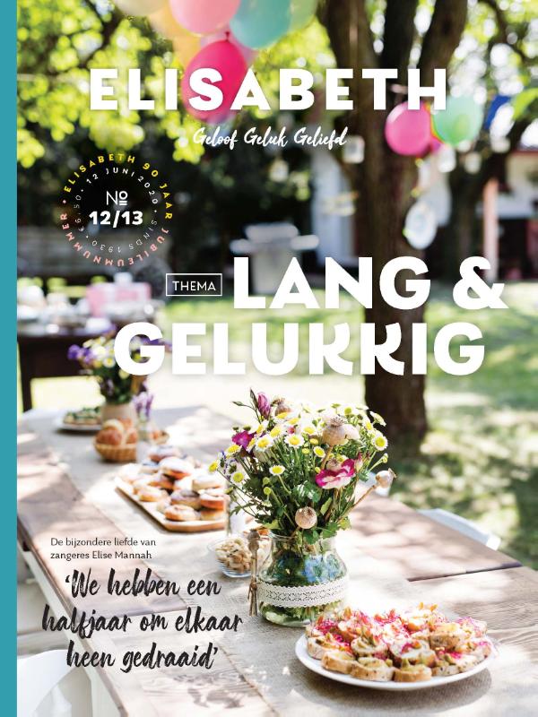 Omslag van Elisabeth jubileummagazine