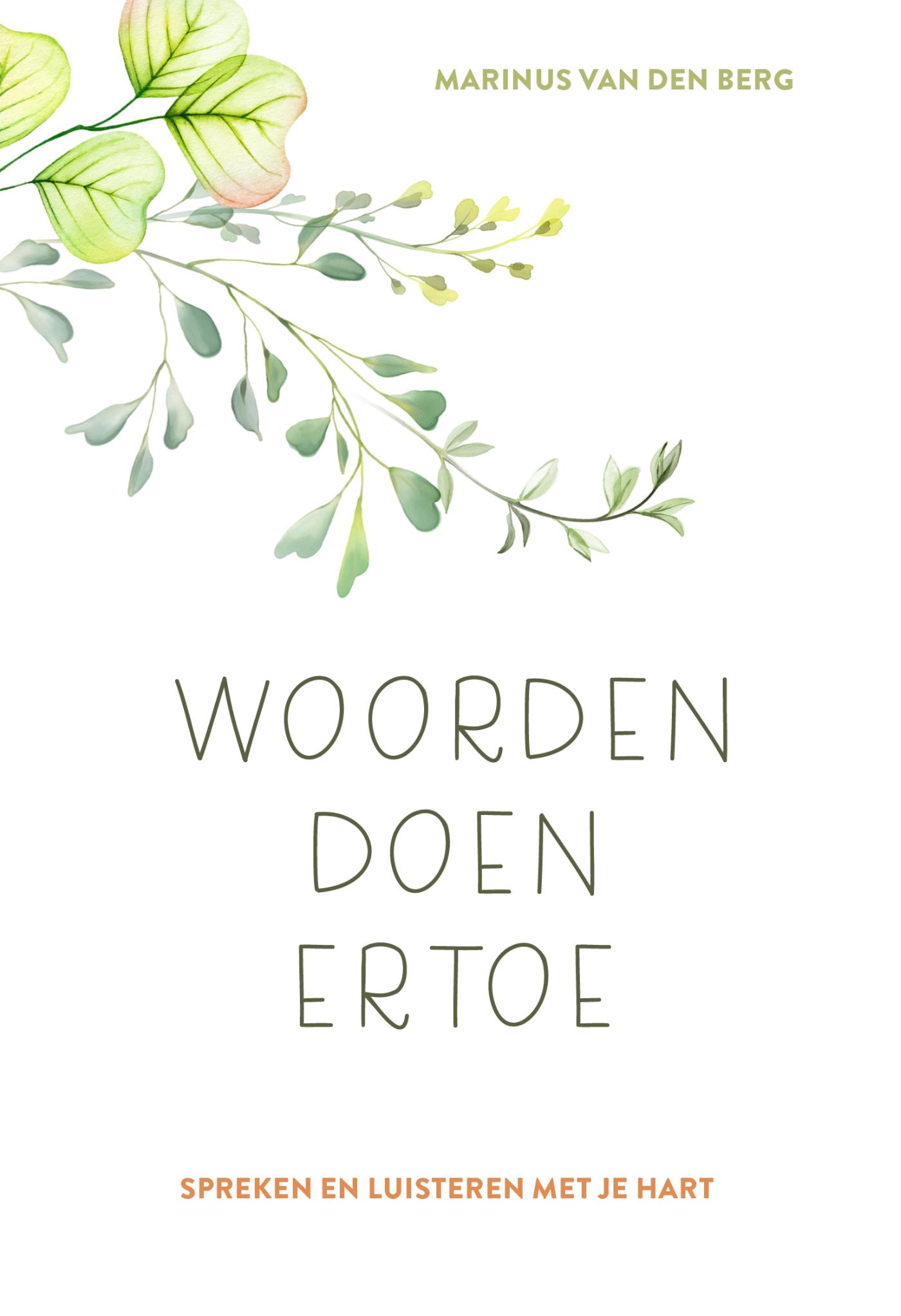 Omslag van Woorden doen ertoe