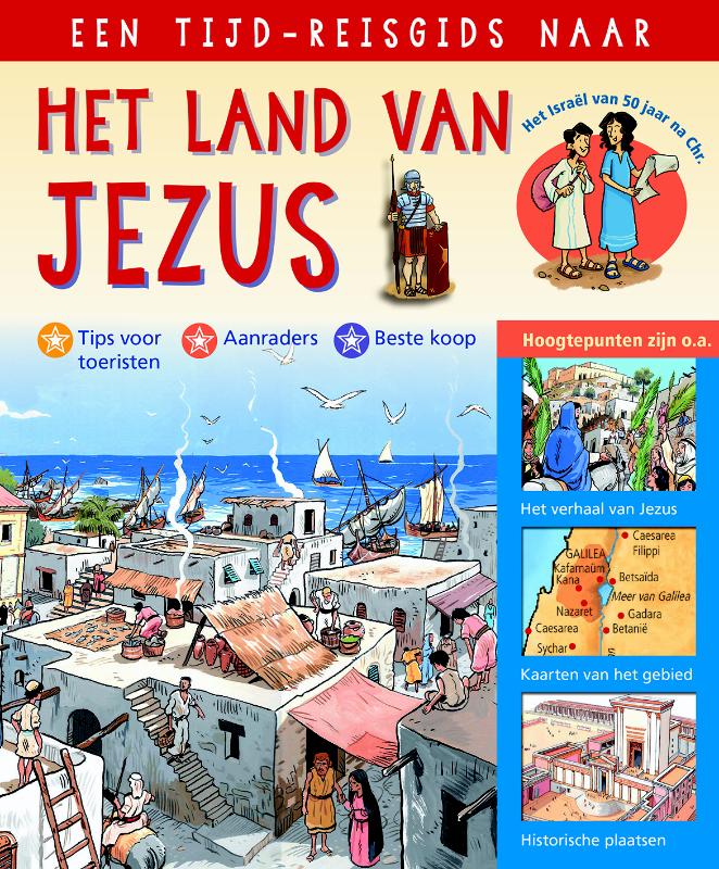 Omslag van Een tijd-reisgids naar het land van Jezus