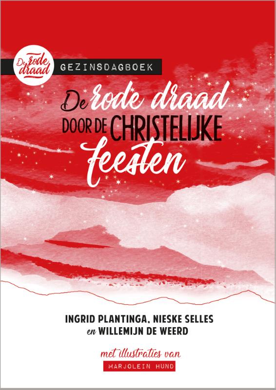 Omslag van De rode draad door de christelijke feesten
